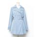 [jouetie] тренчкот MEDIUM голубой женский 