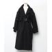 [FREAK'S STORE] пальто с отложным воротником FREE черный женский 
