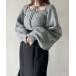 [Heather] вязаный ансамбль FREE серый женский 
