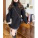 [moment+] бушлат M черный женский 