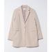 [rienda] Пальто Честерфилд SMALL бежевый женский 