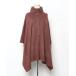 [URBAN RESEARCH ROSSO WOMEN] вязаный пончо FREE Brown женский 