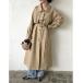 [Re:EDIT] тренчкот MEDIUM бежевый женский 
