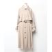 [natural couture] пальто с отложным воротником MEDIUM бежевый женский 