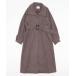 [MURUA] пальто с отложным воротником 1 мокка женский 
