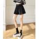  брюки вельвет плиссировать высокий талия шорты женский 