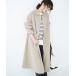 [haco!] пальто с отложным воротником MEDIUM бежевый женский 