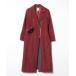 [REDYAZEL] Пальто Честерфилд SMALL красный женский 