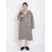 [Samansa Mos2] полупальто "даффл коут" свободный бежевый женский 