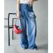  джинсы Denim Denim брюки PUBLUX/pa желтохвост .ks Layered LAP Denim ограничение развитие женский 