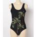  купальный костюм YUGA_YGMC Palm tree print swimsuit женский 