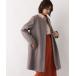 [GLOBAL WORK] no color пальто MEDIUM пепел Brown женский 