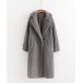[Mela] Пальто Честерфилд FREE серый женский 
