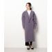 [MURUA] Пальто Честерфилд 1 лиловый женский 