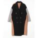 [antiqua] Пальто Честерфилд FREE оттенок черного прочее женский 