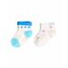  носки [2 позиций комплект ] голубой ming короткие носки Kids ребенок девочка 