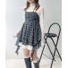  туника * хлопок гонки i постоянный Hem линия оборка лента Cami One-piece 
