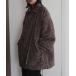 [hellam] бушлат FREE Brown женский 
