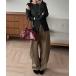  слаксы брюки waist slit curve slacks pants / талия разрез машина b слаксы брюки женский 