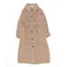 [RESEXXY] пальто с отложным воротником FREE бежевый женский 