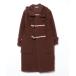 [BEAUTY&amp;YOUTH UNITED ARROWS] полупальто "даффл коут" S темно-коричневый женский 
