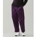 [beats per minute] вельвет брюки S лиловый мужской 