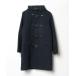 [SHIPS JET BLUE] полупальто "даффл коут" SMALL темно-синий мужской 