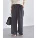  брюки quaranciel:[ уборная возможность ] талия линия легкий широкий брюки 2 женский 