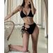  купальный костюм Y2K бикини боковой лента акцент современный дизайн бикини женский 
