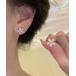  серьги YU-KA: цветок Mini серьги flower mini earring женский 