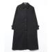 [IEDIT] пальто с отложным воротником MEDIUM черный женский 
