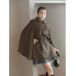 [LILY BROWN] пончо FREE Brown женский 