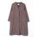 [N.(N. Natural Beauty Basic)] no color пальто SMALL угольно-серый женский 