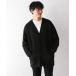 [GLOBAL WORK] вязаный кардиган SMALL черный мужской 