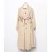 [Mila Owen] пальто с отложным воротником 0 бежевый женский 