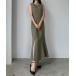  One-piece linen Like North li русалка разрез One-piece [ высота рост размер MT/ низкий рост размер S есть ]