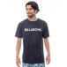  Rush Guard BILLABONG мужской RASH TEE Surf футболка [2025 год весна лето модель ]/ Billabong UV protection короткий рукав Logo Rush ga-
