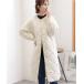 [ElegChic] пальто M "теплый" белый женский 