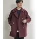 [UNION STATION] бушлат S бордо мужской 