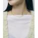  колье [GOLDY] цвет бисер × цепь Layered колье 3250113 женский 