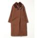 [KBF] no color пальто ONE Brown женский 