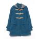 [AVIREX] полупальто "даффл коут" SMALL голубой женский 