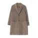 [URBAN RESEARCH] Пальто Честерфилд SMALL оттенок бежевого прочее мужской 