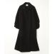 [HARE] пальто с отложным воротником FREE черный женский 