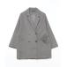 [DAY CLOSET] Пальто Честерфилд ONE SIZE серый серия прочее женский 