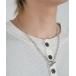  колье [Chikashitsu+]anchor chain necklace / [chikasitsu плюс ] якорь цепь колье серебряный колье 