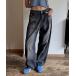  широкий брюки джинсы Denim Denim брюки женский 
