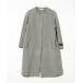 [12Twelve Agenda] пальто с отложным воротником M хаки женский 