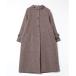 [VIS] пальто с отложным воротником L Brown женский 