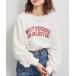 [CIAOPANIC TYPY] тренировочный cut and sewn ONE SIZE белый женский 